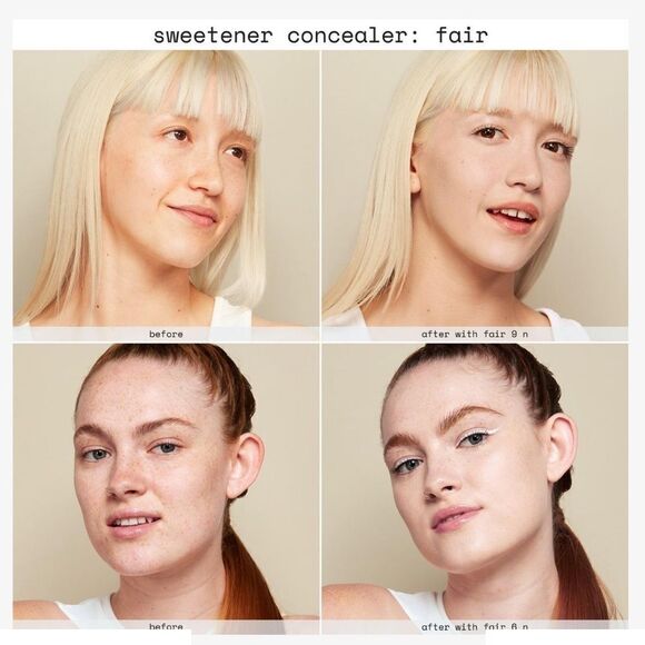 🌻 REM Beauty Sweetener Concealer Fair 4CN New FullSz - Picture 4 of 10